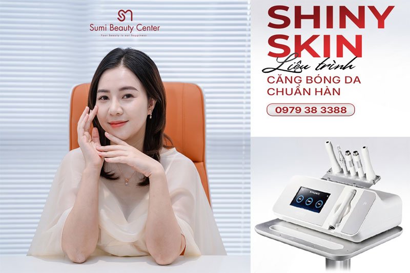 SHINY SKIN - Liệu pháp căng bóng, cấp ẩm, thu nhỏ lỗ chân lông chuẩn HÀN SHINY SKIN - Liệu pháp căng bóng, cấp ẩm, thu nhỏ lỗ chân lông chuẩn HÀN