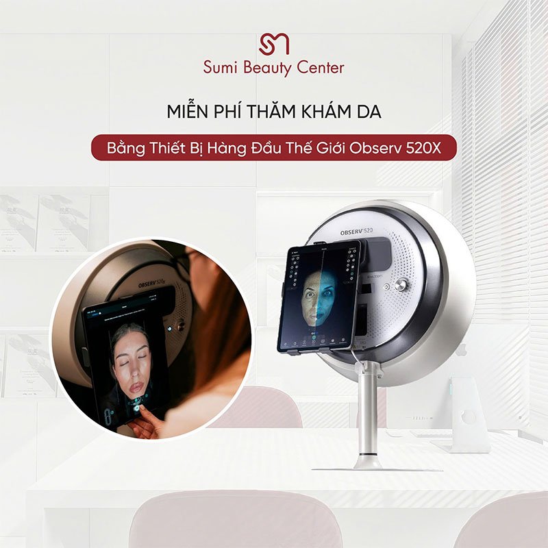 Miễn phí thăm khám da bằng công nghệ hàng đầu thế giới Observ 520X