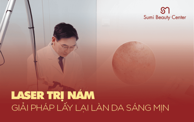 laser trị nám