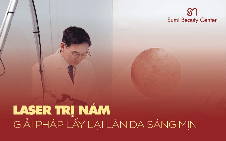 laser trị nám