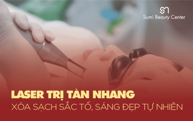 laser trị tàn nhang