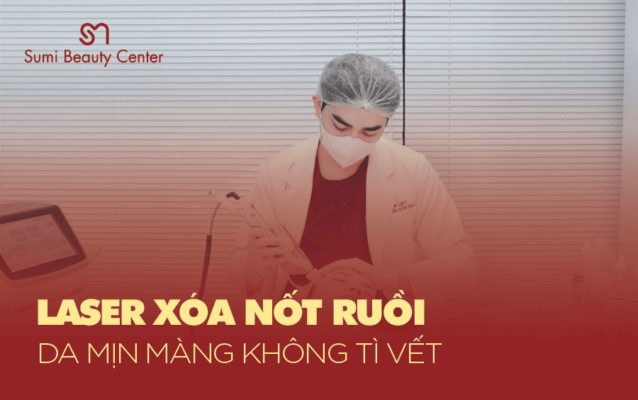 điều trị xóa nốt ruồi laser
