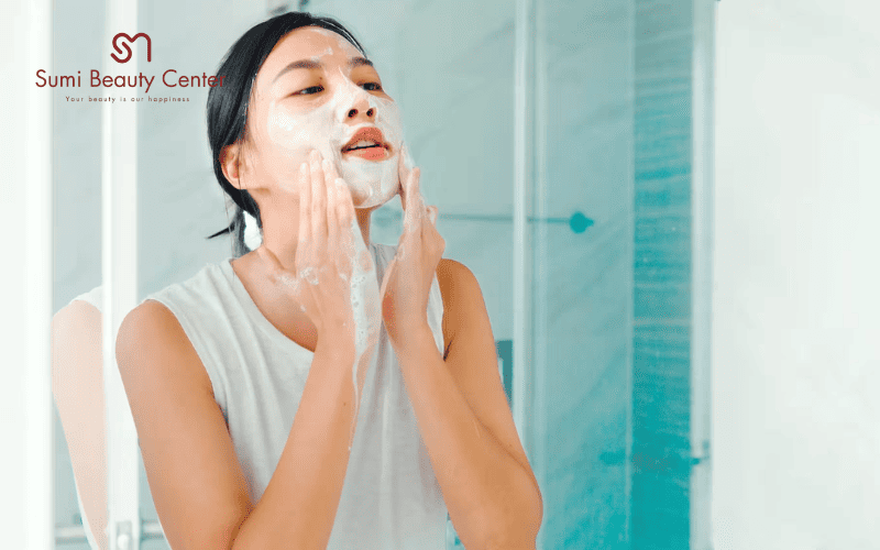 Tần suất và thao tác rửa mặt đúng cách