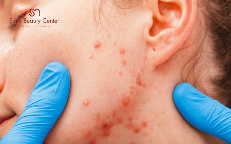 Cách nặn mụn bọc bị chai cứng đúng nhất