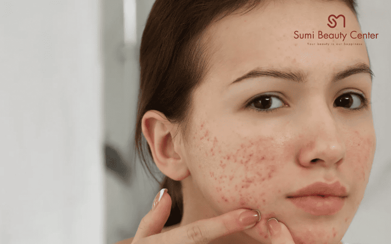 Có nên nặn mụn bọc bị chai cứng dưới da