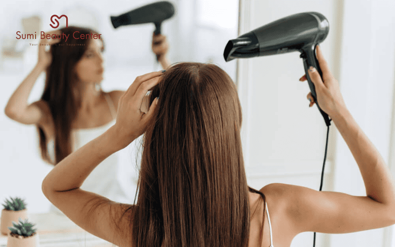 Điều chỉnh nhiệt độ nước và máy sấy