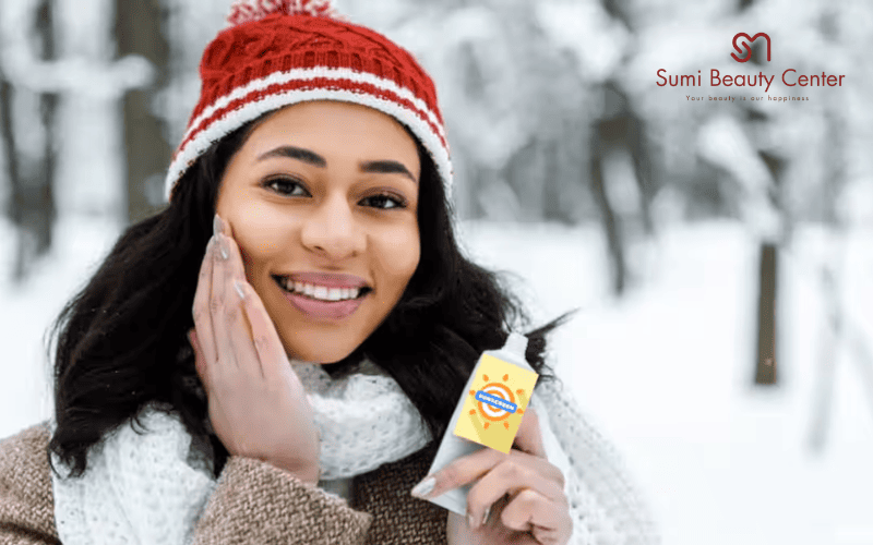 bạn có cần bôi kem chống nắng vào mùa đông ko