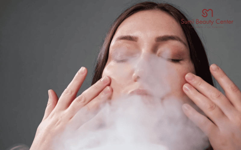 tác dụng phụ khi xông hơi mặt