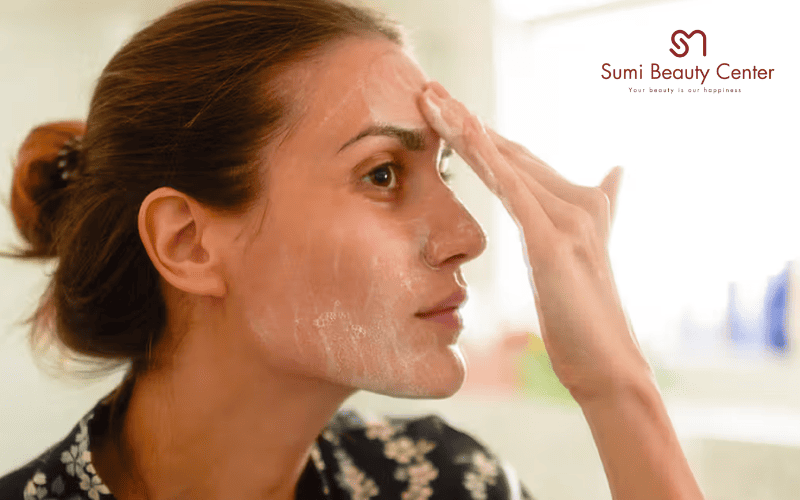 Sau khi peel da có nên rửa mặt không?