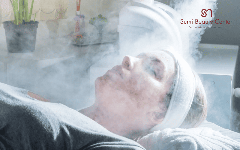 xông hơi có tác dụng gì cho da